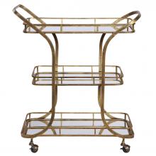  24876 - Stassi Gold Serving Cart